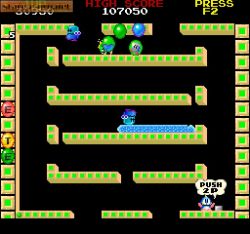 Obrazek z gry Bubble Bobble also featuring Rainbow Islands