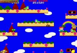 Obrazek z gry Bubble Bobble also featuring Rainbow Islands