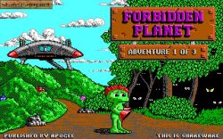 Obrazek z gry Cosmo's Cosmic Adventure: Forbidden Planet