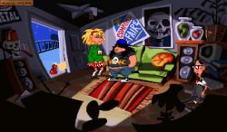 Obrazek z gry Maniac Mansion: Day of the Tentacle