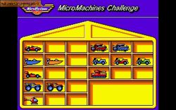 Screen - Micro Machines