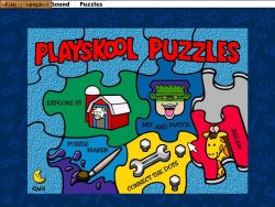 Obrazek z gry Playskool Puzzles