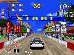Obrazek z gry Sega Rally Championship