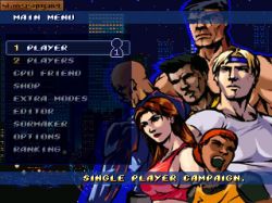 Screen gry Streets of Rage Remake: 