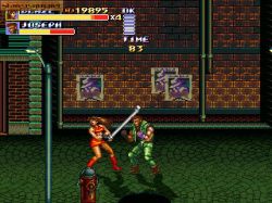 Screen gry Streets of Rage Remake: 