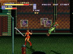 Screen gry Streets of Rage Remake: 