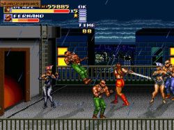Screen gry Streets of Rage Remake: 
