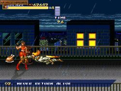 Screen gry Streets of Rage Remake: 