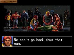 Screen gry Streets of Rage Remake: 