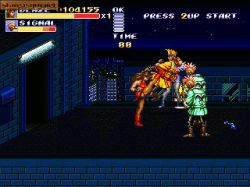 Screen gry Streets of Rage Remake: 