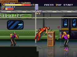 Screen gry Streets of Rage Remake: 