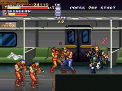 Screen gry Streets of Rage Remake: 