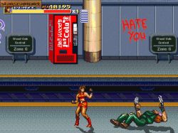 Screen gry Streets of Rage Remake: 