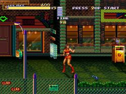 Screen gry Streets of Rage Remake: 