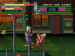 Screen gry Streets of Rage Remake: 