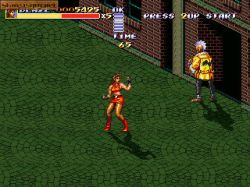 Screen gry Streets of Rage Remake: 