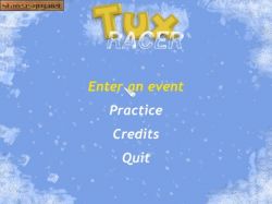 Obrazek z gry Tux Racer