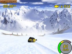 Obrazek z gry Tux Racer
