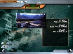 Obrazek z gry V-Rally: Multiplayer Championship Edition