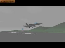 Obrazek z gry Black Knight: Marine Strike Fighter