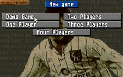 Obrazek z gry Championship Manager '93