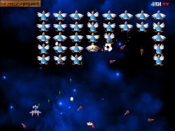 Obrazek z gry Chicken Invaders