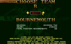 Screen gry Club Football: The Manager: 