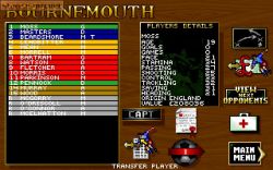 Screen gry Club Football: The Manager: 