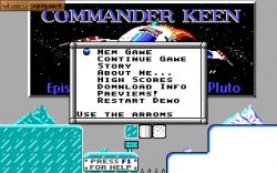 Obrazek z gry Commander Keen 0: Printed to Pluto