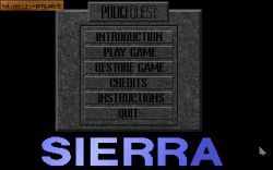 Screen gry Daryl F. Gates Police Quest: Open Season: 