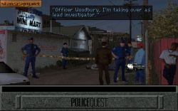 Screen gry Daryl F. Gates Police Quest: Open Season: 
