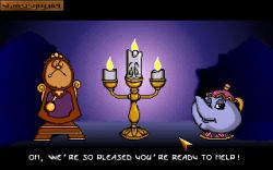 Screen gry Disney's Beauty and the Beast: 