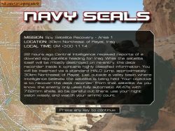 Screen gry Elite Forces: Navy SEALs: 