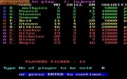 Football Manager:  