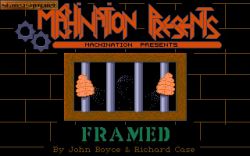 Framed:  
