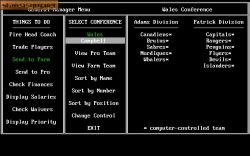Screen gry Hockey League Simulator: 