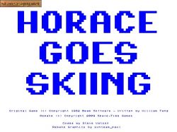 Obrazek z gry Horace Goes Skiing (Remake)