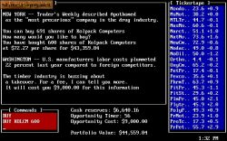 Screen gry Inside Trader: The Authentic Stock Trading Game: 