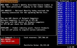 Screen gry Inside Trader: The Authentic Stock Trading Game: 