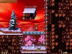 Obrazek z gry Jazz Jackrabbit 2: The Christmas Chronicles
