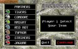 Screen gry Killerball: 
