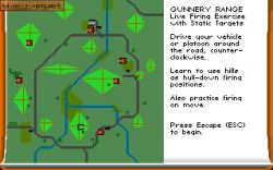 Obrazek z gry M1 Tank Platoon