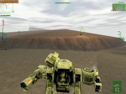 Obrazek z gry MechWarrior 3