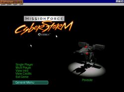 Obrazek z gry MissionForce: CyberStorm