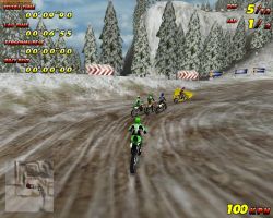 Screen gry Motocross Mania: 