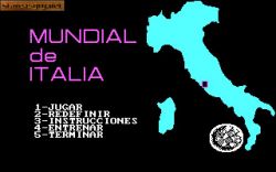 Mundial de Italia:  
