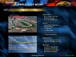 Obrazek z gry NASCAR Racing 3