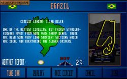 Obrazek z gry Nigel Mansell's World Championship Racing