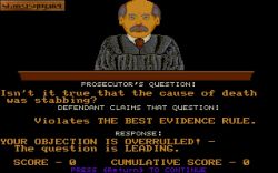 Objection!:  