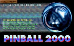 Obrazek z gry Pinball 2000